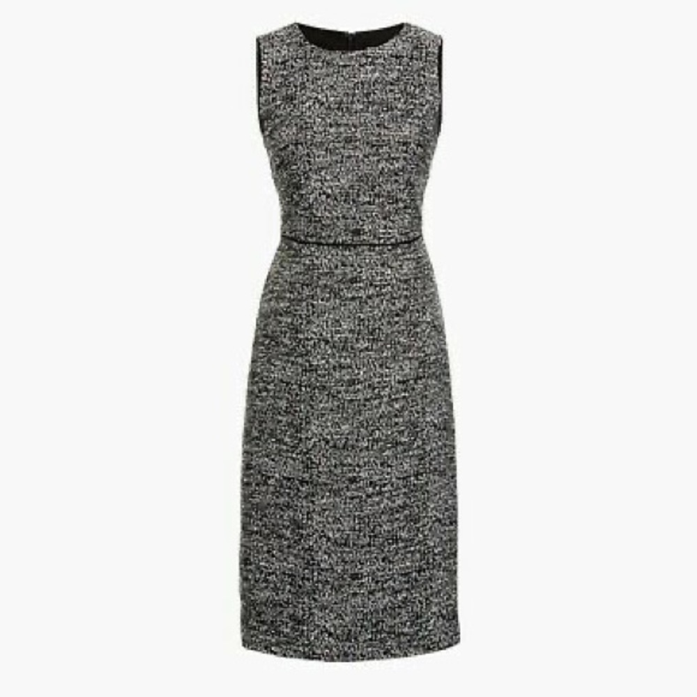 J Crew Tweed Sheath Dress